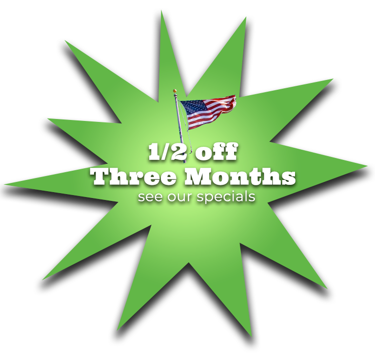 Half off - Three Months!